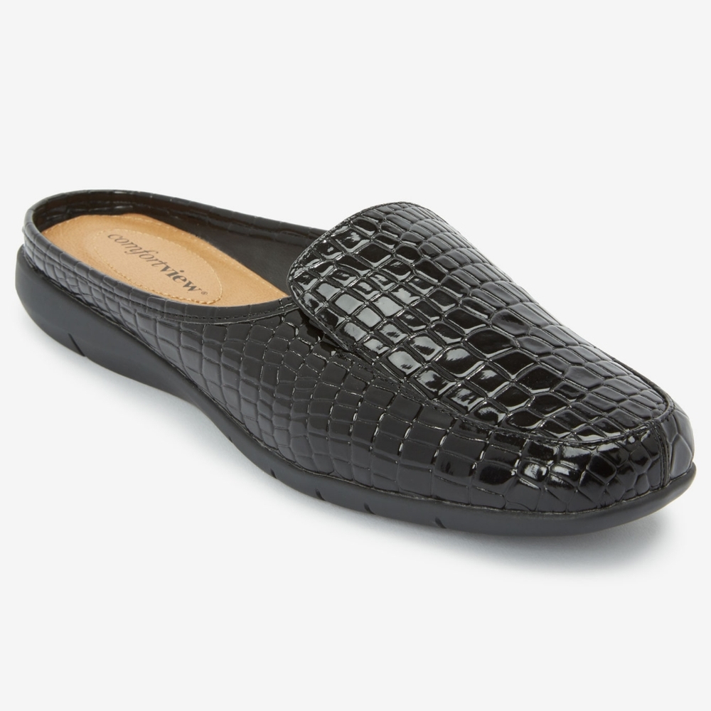 Comfortview Slip-On Mule - Black - New In Box